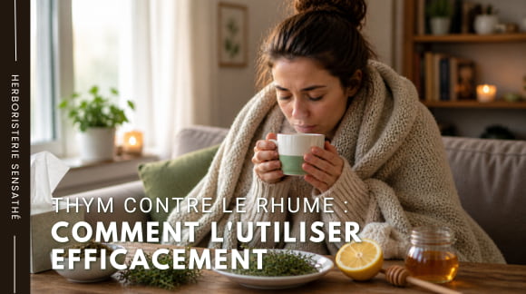 Thym contre le rhume  comment l'utiliser efficacement - Herboristerie Sensathé